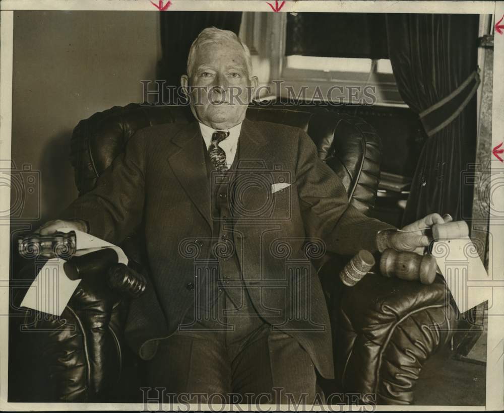 1986 John Nance Garner, Franklin Roosevelt's first vice president - Historic Images