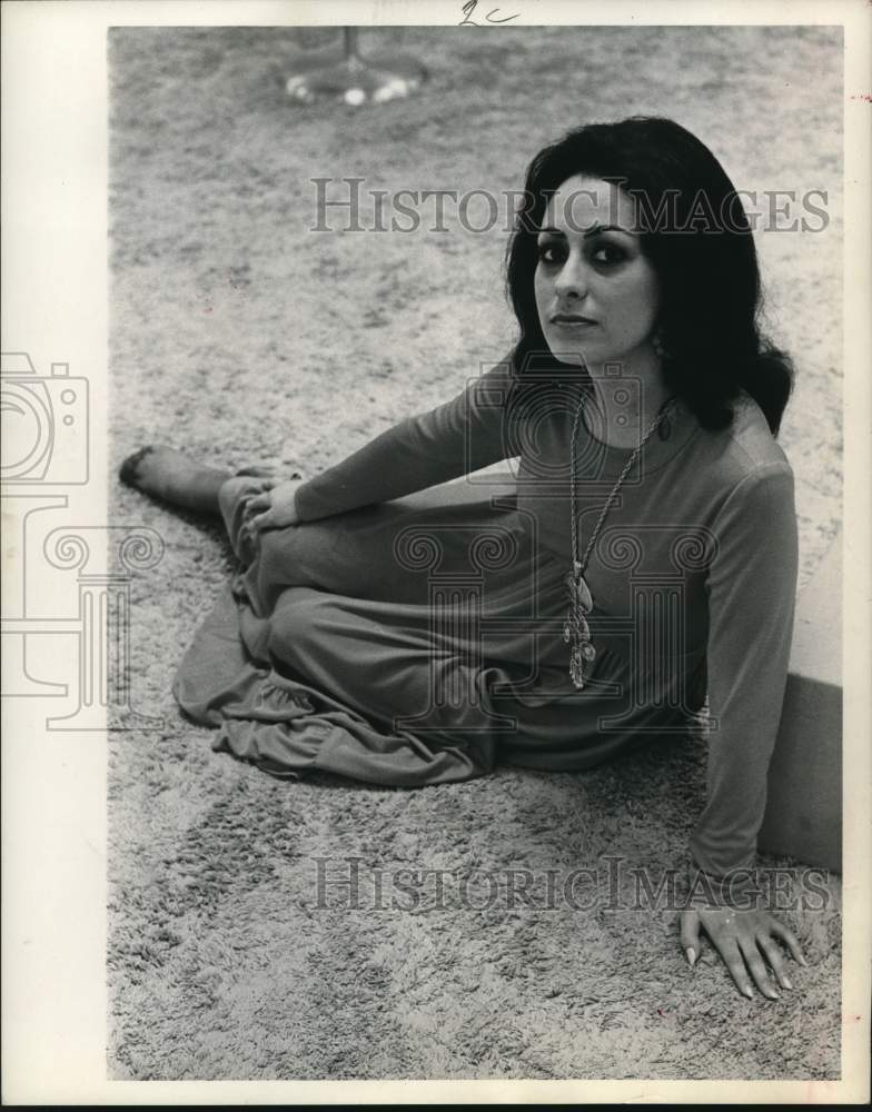 1971 Press Photo Miss Texas Universe candidate, Sonia Garcia - Historic Images