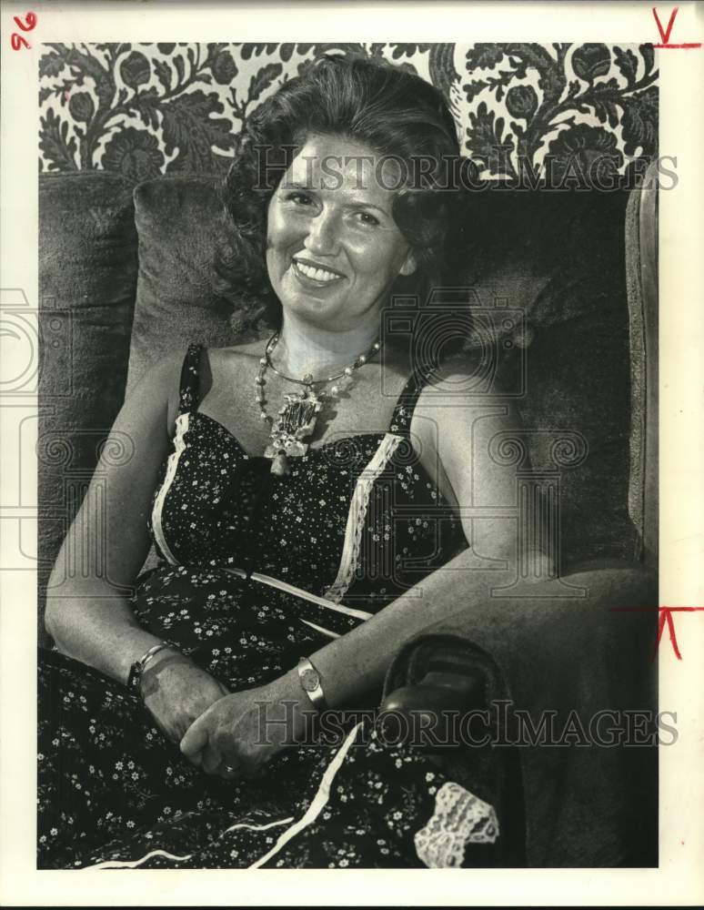 1979 Press Photo Mrs. Sergiu Comissiona, wife of symphony conductor - Historic Images