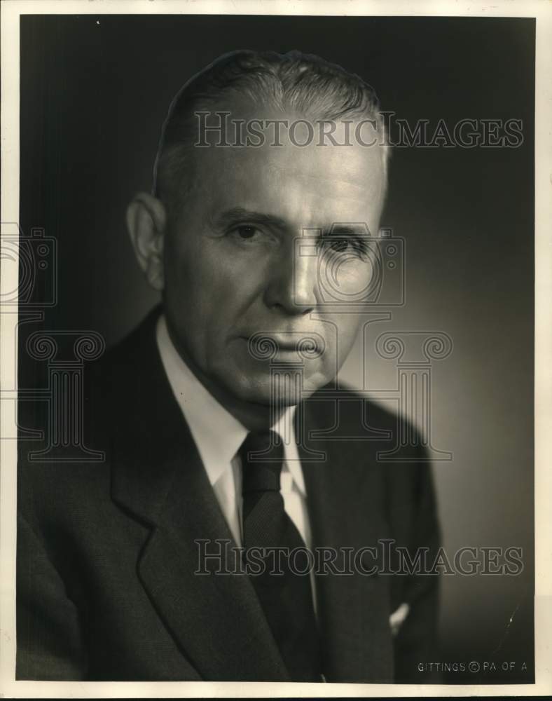 1955 John N. Troxell, retired Texaco, Inc. general manager-Historic Images