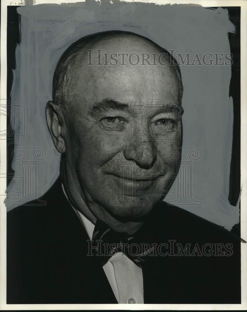 1965 Press Photo Chairman W.L. Vogler, American National Insurance Co, Galveston- Historic Images