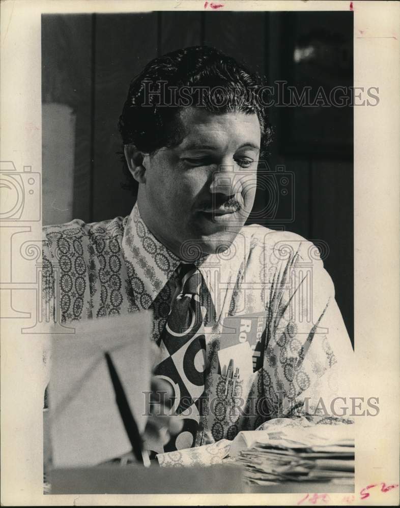 1971 Press Photo Judson W. Robinson, unofficial winner of Council race - Historic Images