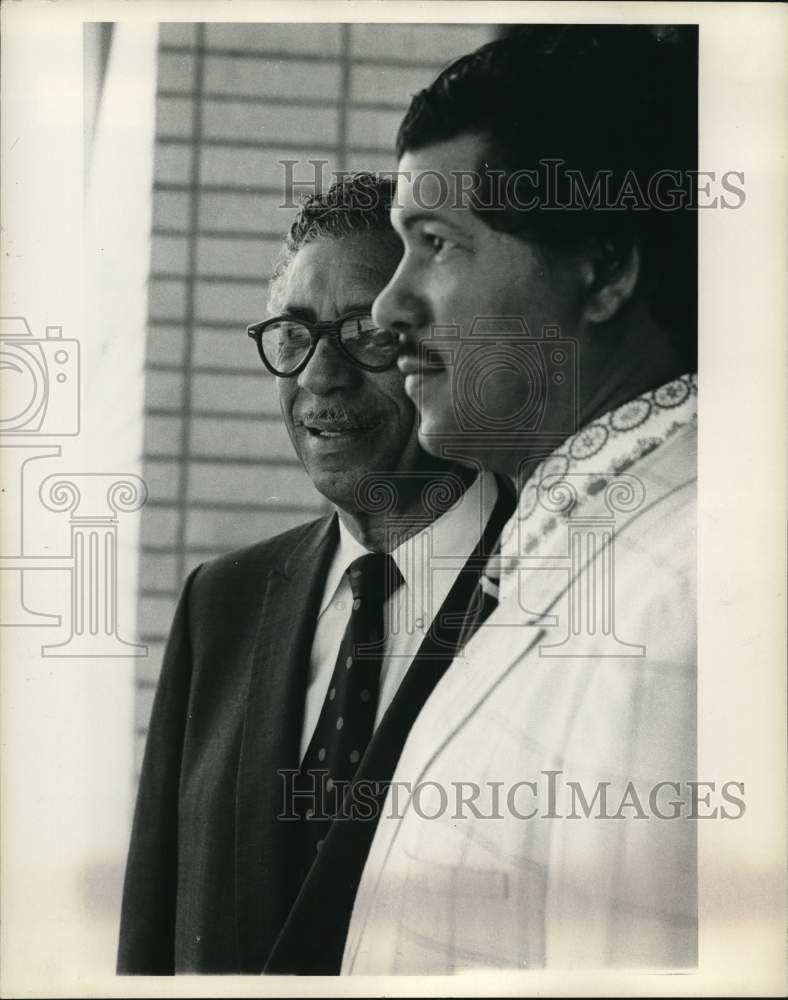 1971 Press Photo Judson Robinson, Jr. Houston City Councilman - Historic Images