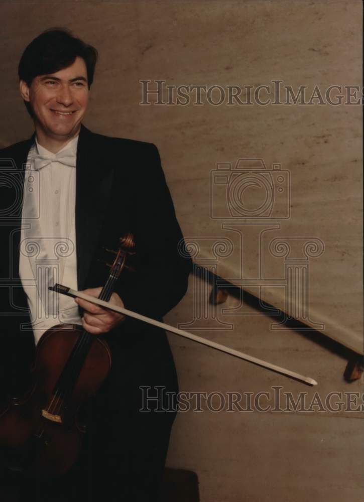 1995 Press Photo Violinist Wayne Brooks - Historic Images