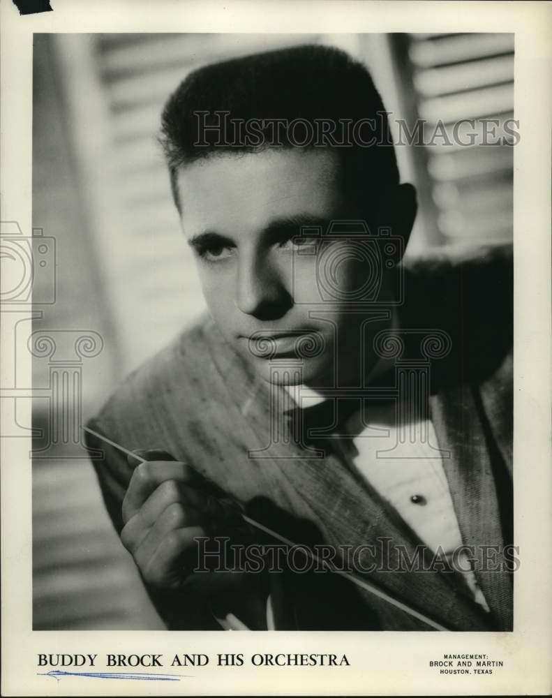 Press Photo Buddy Brock - Historic Images