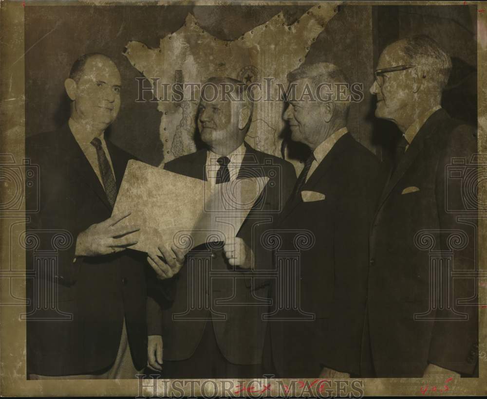 1967 Officers of Houston Food Brokers Association-Historic Images