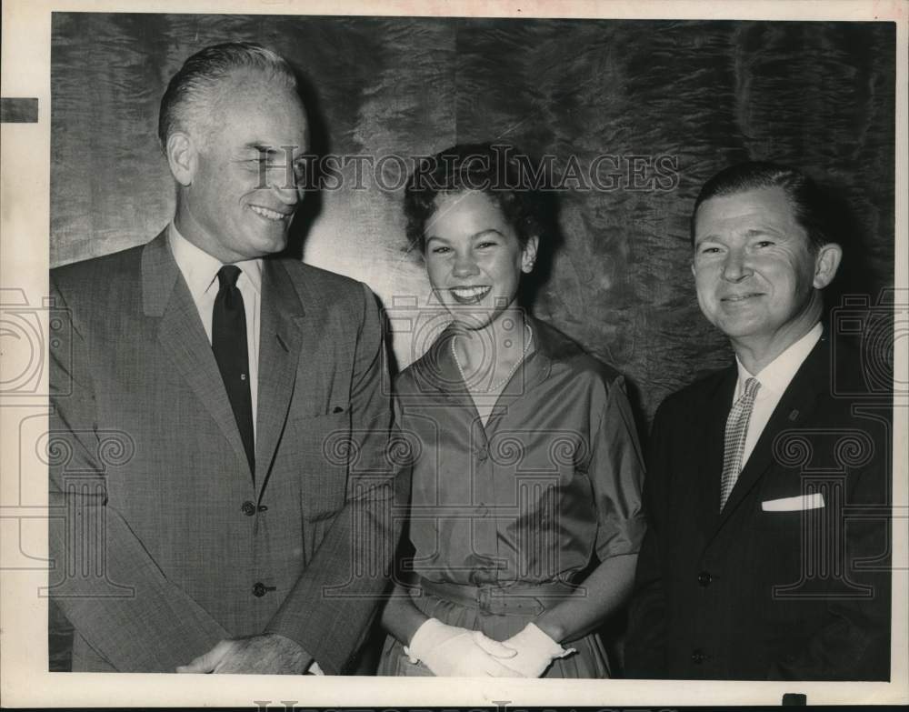 1960 Arizona Senator Barry Goldwater enjoying the GOP Rally Dinner.-Historic Images