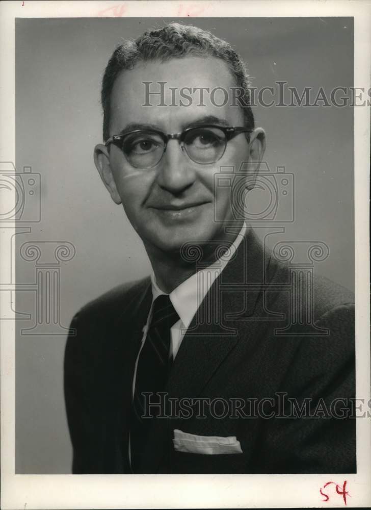 1967 M.J. Gibbons, Manager of General Advertising Dept at Chronicle.-Historic Images