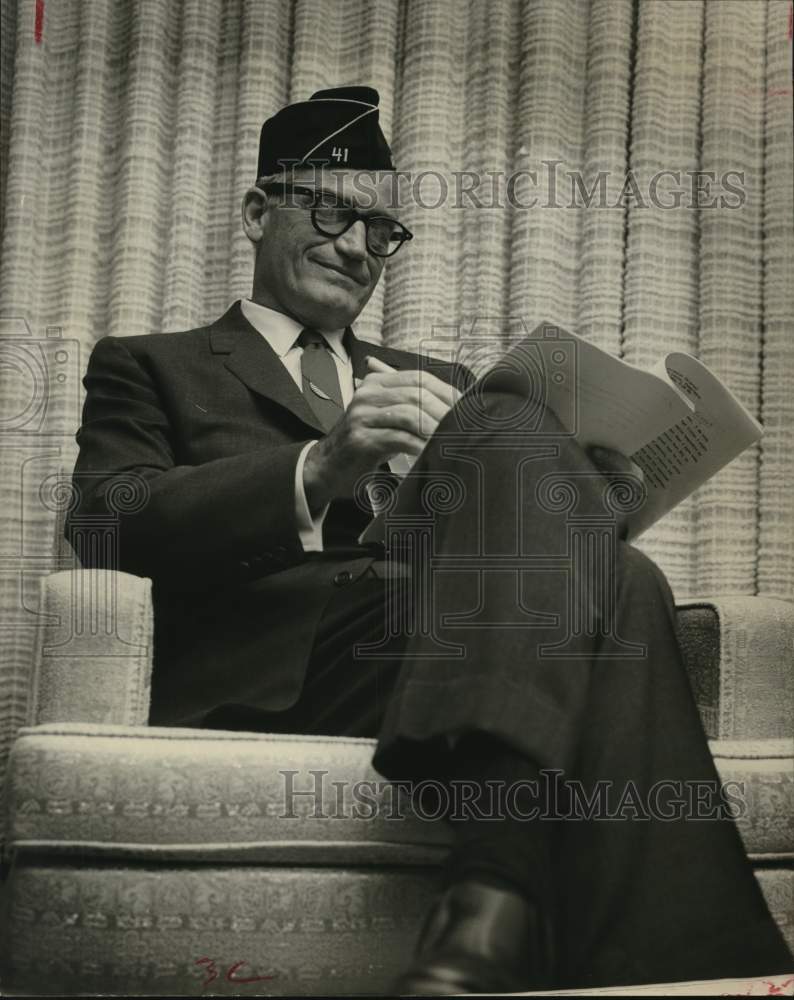 1961 Barry Goldwater before a speech to American Legion convention.-Historic Images