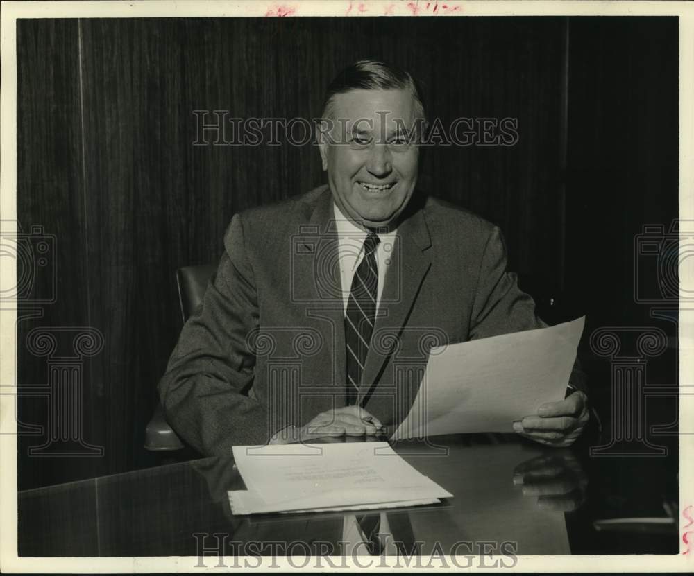 1961 Mr. S. Marcus Greer, banker & insurance executive.-Historic Images