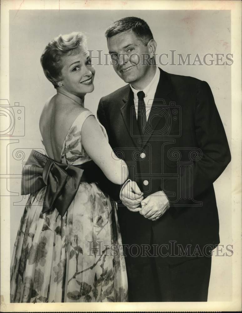 1958 Peter Lind Hayes &amp; Mary Healy have their own radio show.-Historic Images