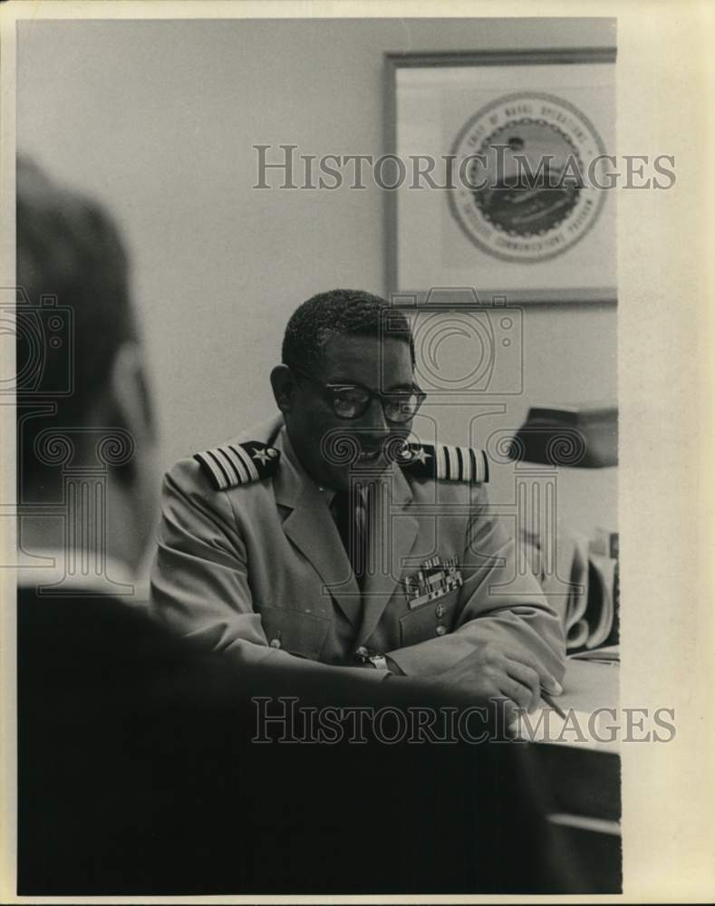 1969 Samuel L. Gravely, Navy Satellite Communications Coordinator-Historic Images