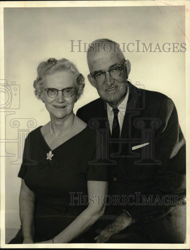 1965 Billy Graham's parents: Mr. & Mrs. William Franklin Graham.-Historic Images