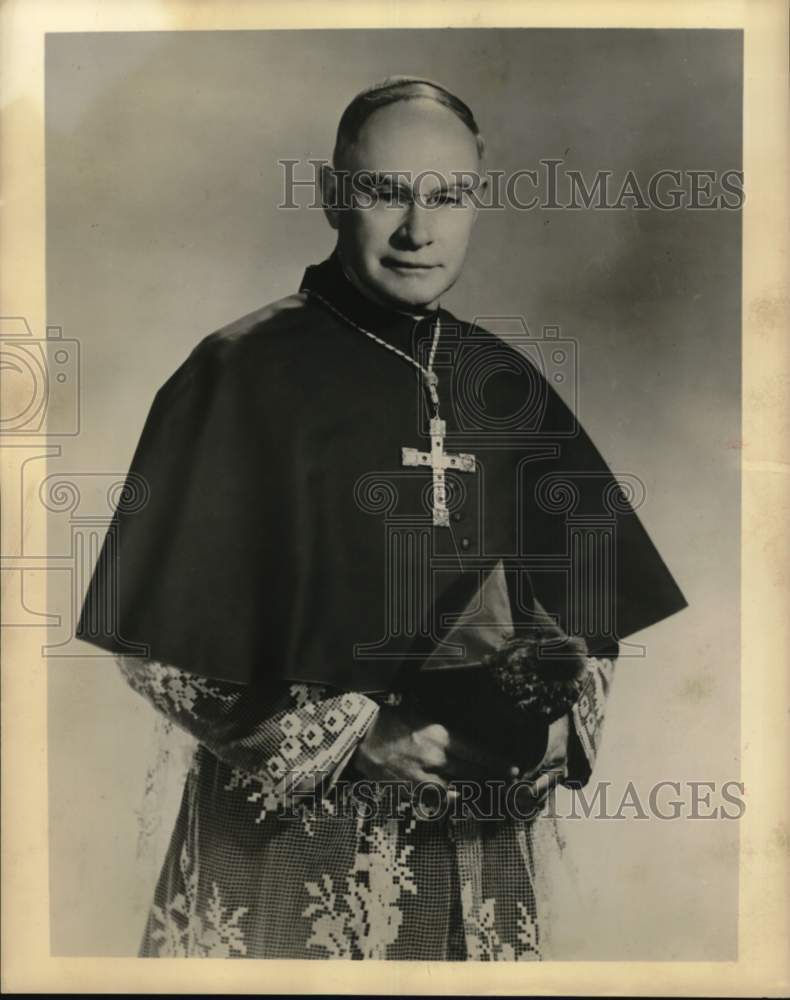 1956 Reverend Thomas K Gorman, Bishop of the Catholic Diocese, Texas-Historic Images