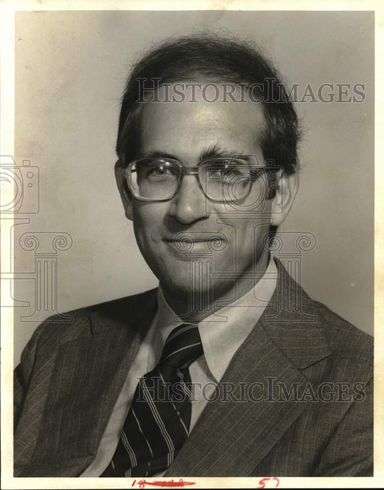 1980 Press Photo David Hannah, Houston attorney and marathon organizer - Historic Images