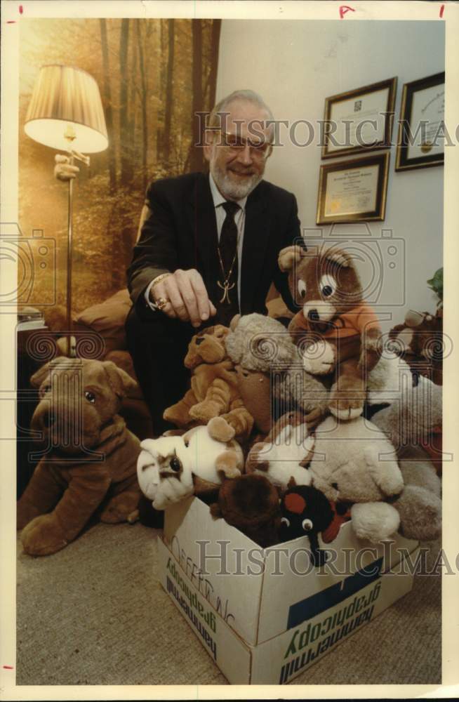 1991 Press Photo Rev. Stanley F. Hogle - Interface - Samaritan&#39;s Exec. Dir.- Historic Images