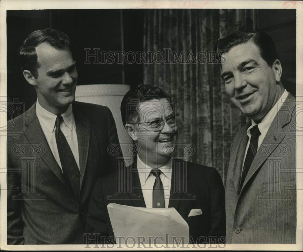 1967 John Stewart, Mayor Louis Welch, Jackson C Hinds, Texas-Historic Images