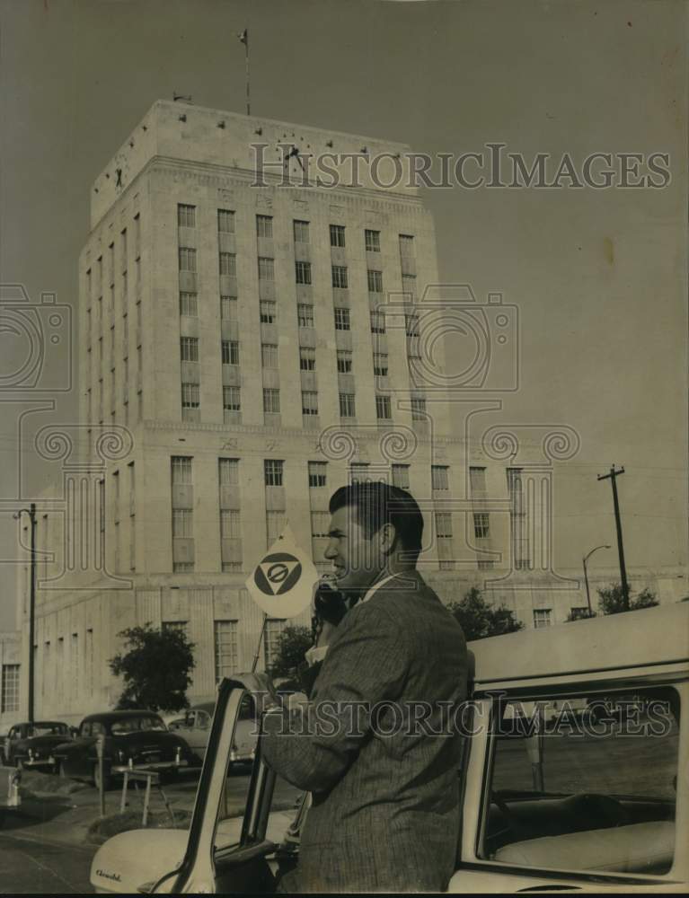 1956 Houston and Harris Co. administrative officer, Bill Hollis-Historic Images