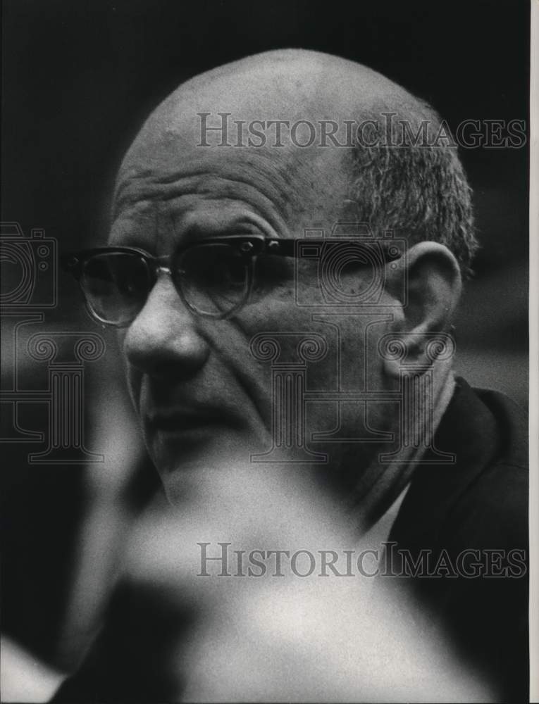 1964 Sam Hoover listens during court proceedings-Historic Images