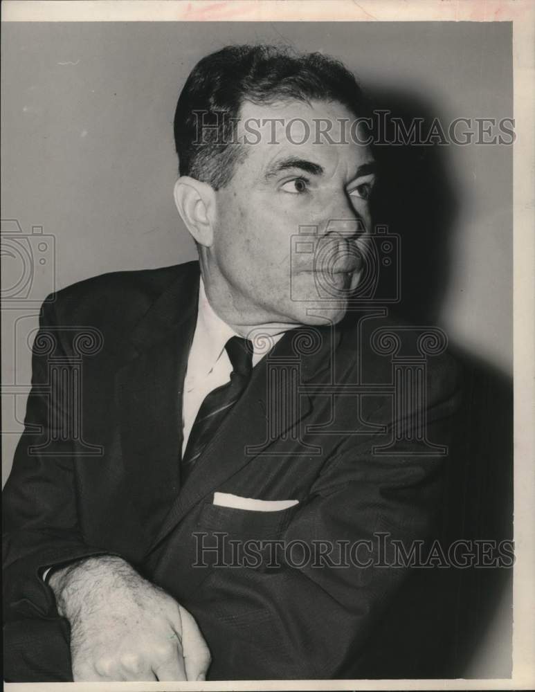 1961 Dr. Austin Hill, Houston school system, director of health-Historic Images