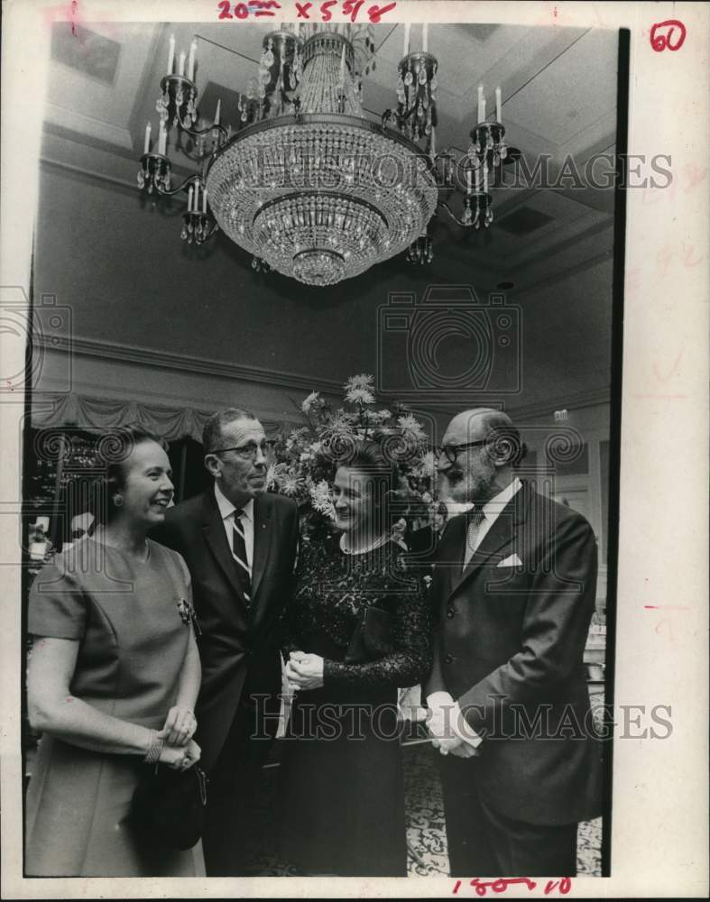 1969 British Consul General & Mrs A. Hockenhull at Country Club.-Historic Images