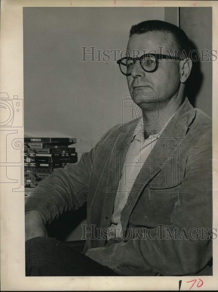 1961 Earl Hudson Haskell charged with embezzlement-Historic Images