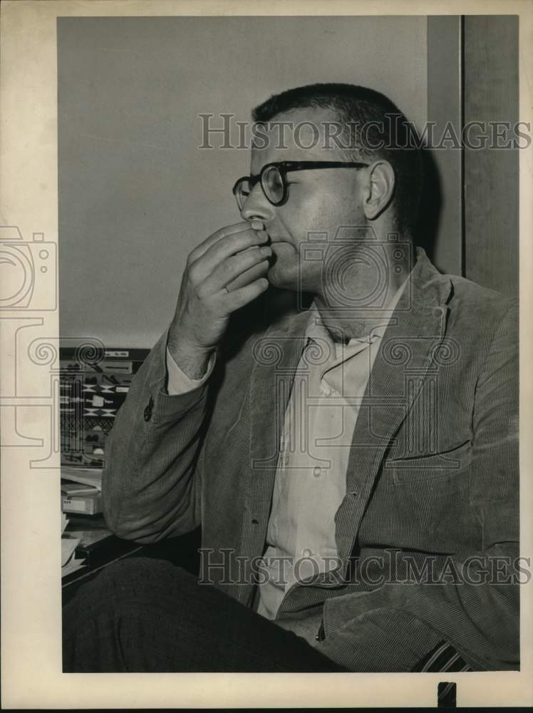 1961 Geologist Earl Haskell, Geologist-Historic Images