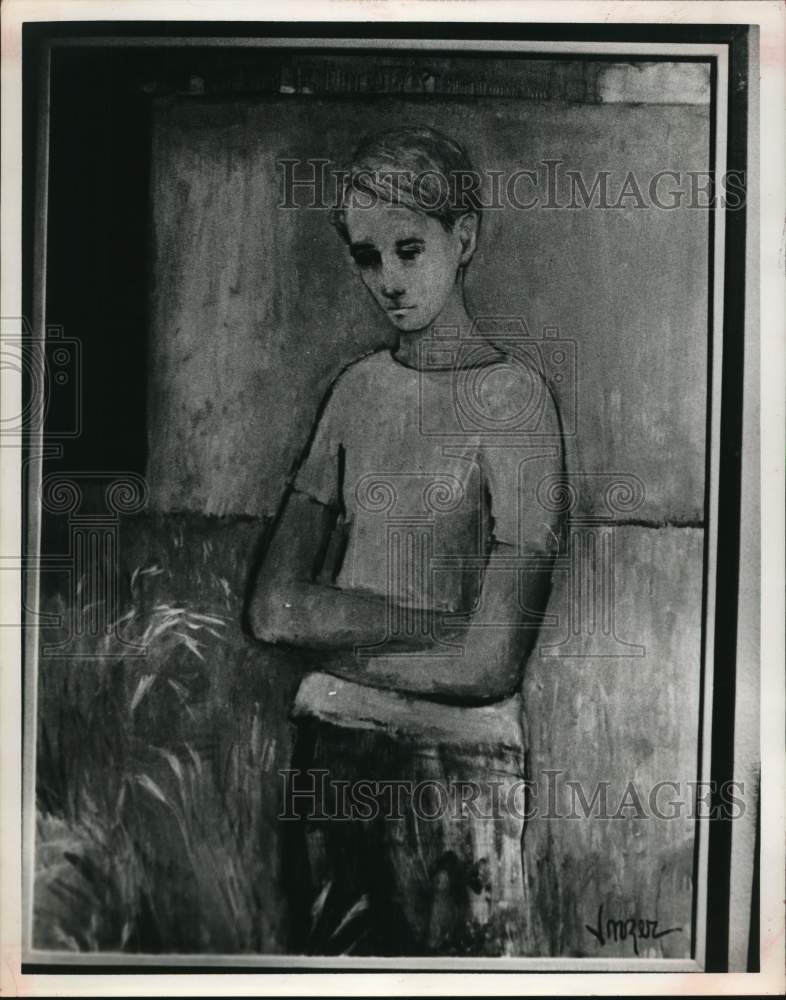 1964 Charles Inzer painting-Historic Images