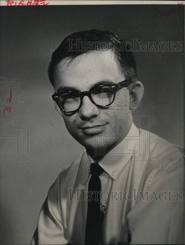 1965 Jim Hyatt, Houston Chronicle Reporter-Historic Images