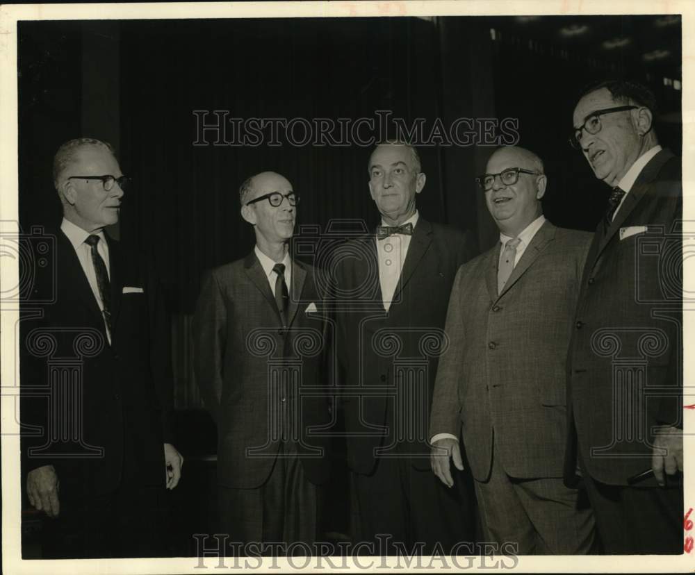 1961 First City National Bank loan department staff, Houston, group-Historic Images