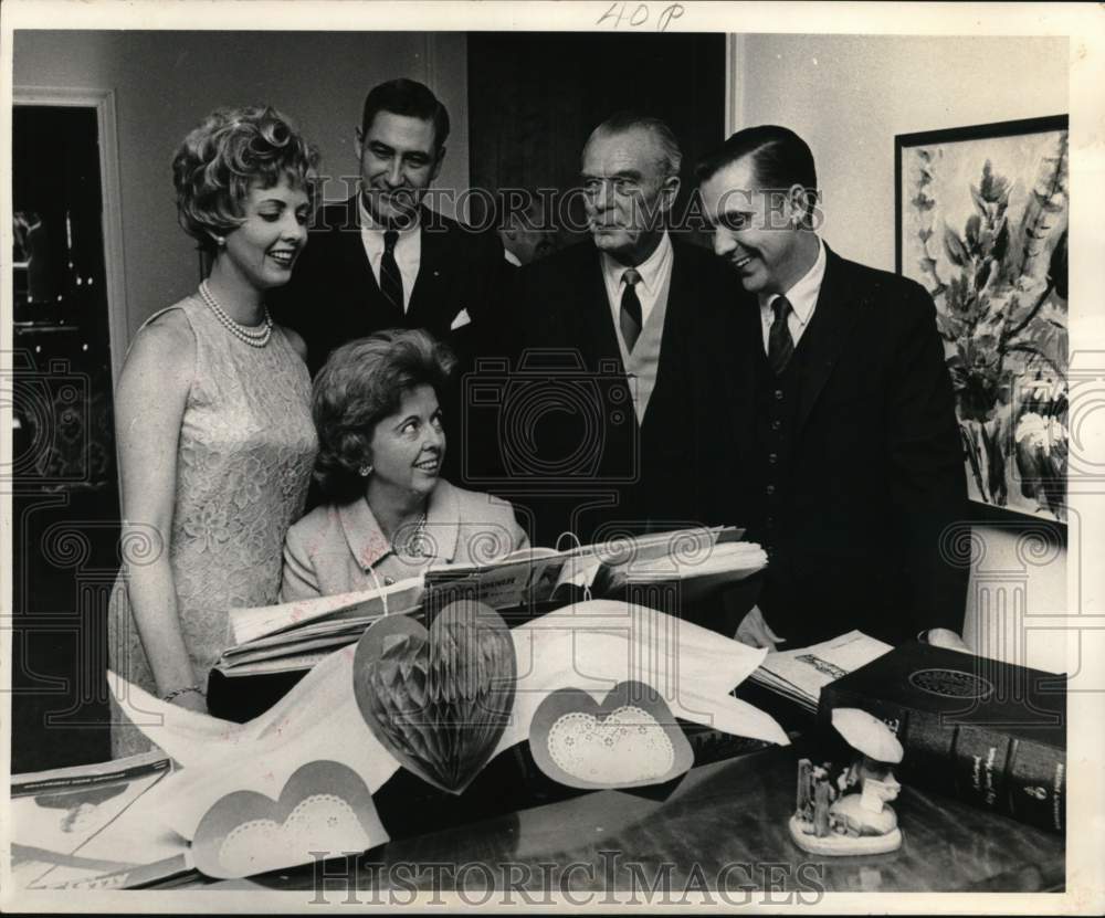 1968 Progressive cocktail-dinner party, group, Houston, Texas-Historic Images