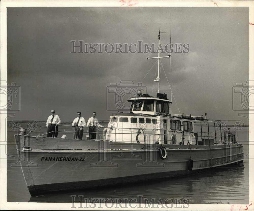 1958 Boys' Harbor Home drilling boat - from Pan-American - Houston-Historic Images