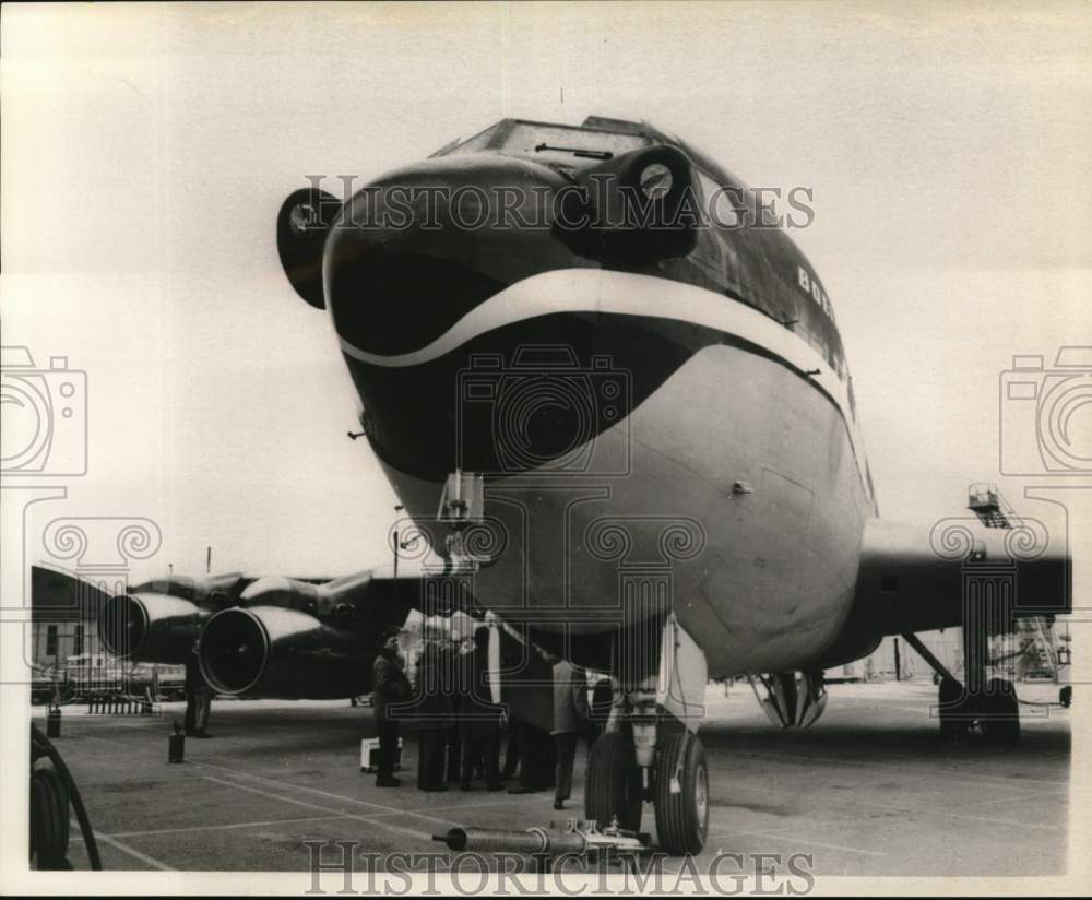1969 Boeing 707 prototype in testing at Seattle-Historic Images