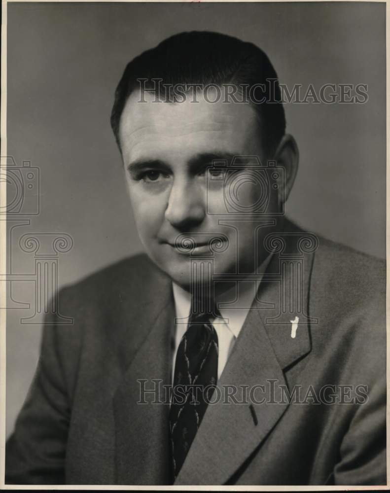 1954 Texas National Bank&#39;s vice president John N. Hunt-Historic Images