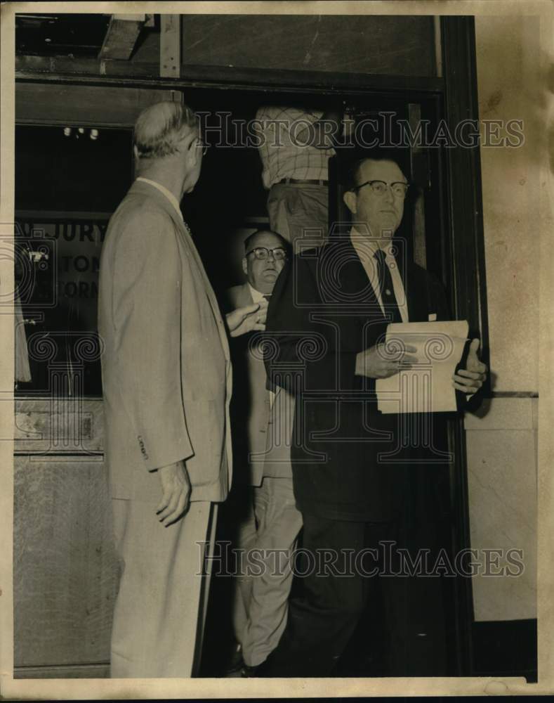 1955 Harris County Grand Jury foreman G. W. Hunt-Historic Images