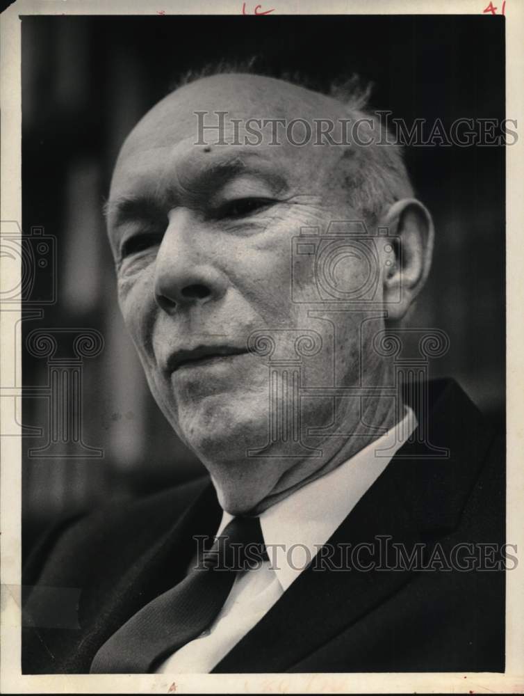 1967 Rice University president and professor Dr. William Houston-Historic Images