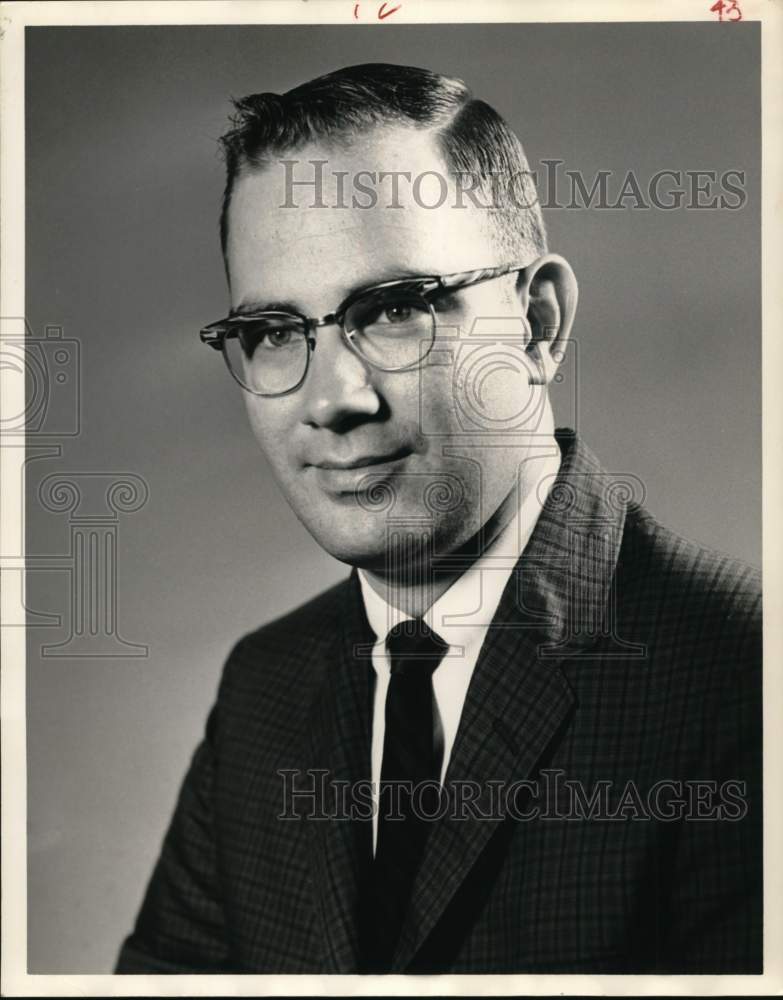 1961 Carl D Howard, Houston Chronicle copy editor, Texas-Historic Images