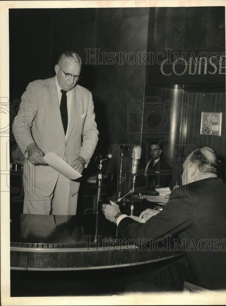 1957 Houston City Council meeting-Historic Images