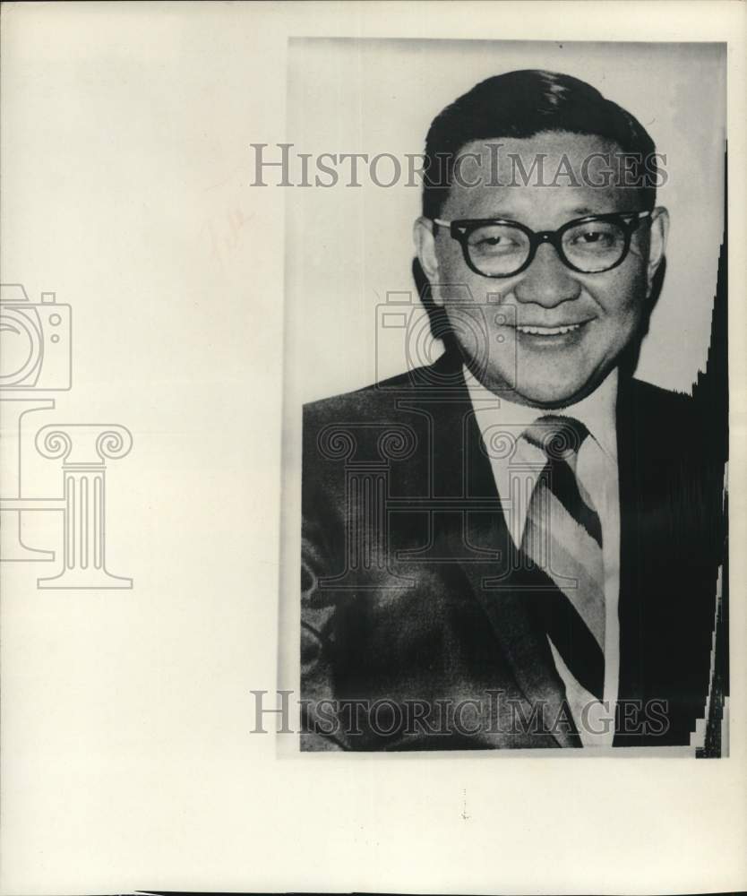 1970 Press Photo Dr. Thomas Kim, McMurry College president - hcb11786- Historic Images