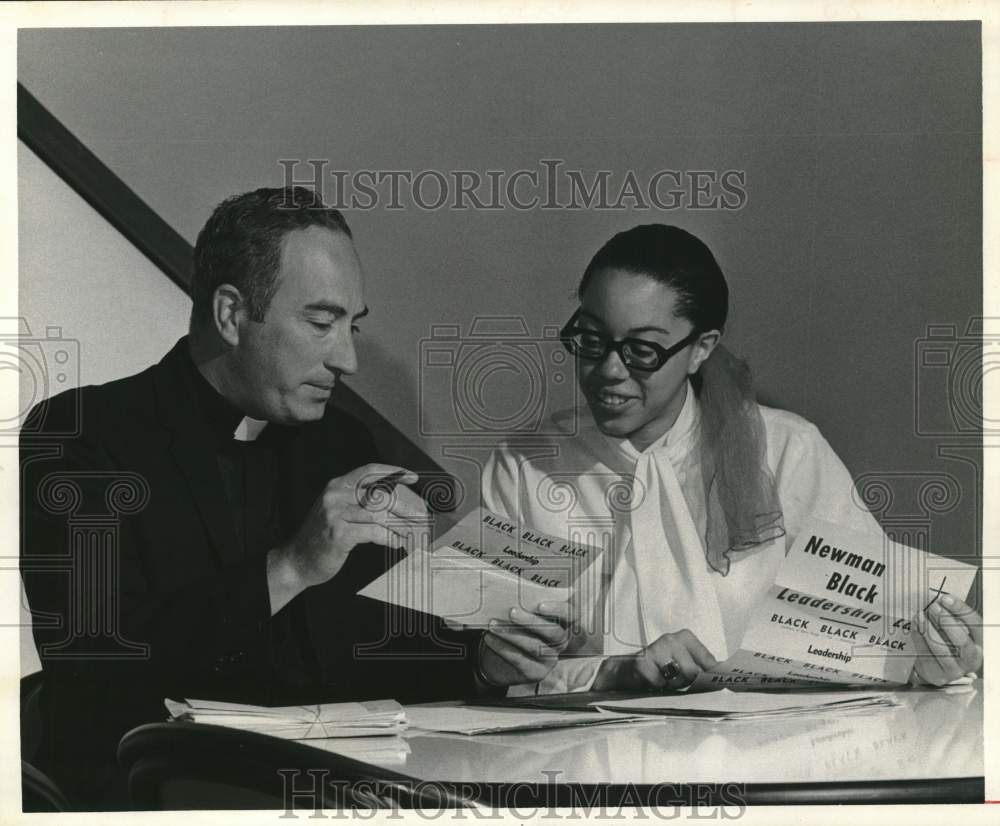 1969 Rev. W.D. Salisbury, Gail Holmes - Black Leadership Lab fliers-Historic Images