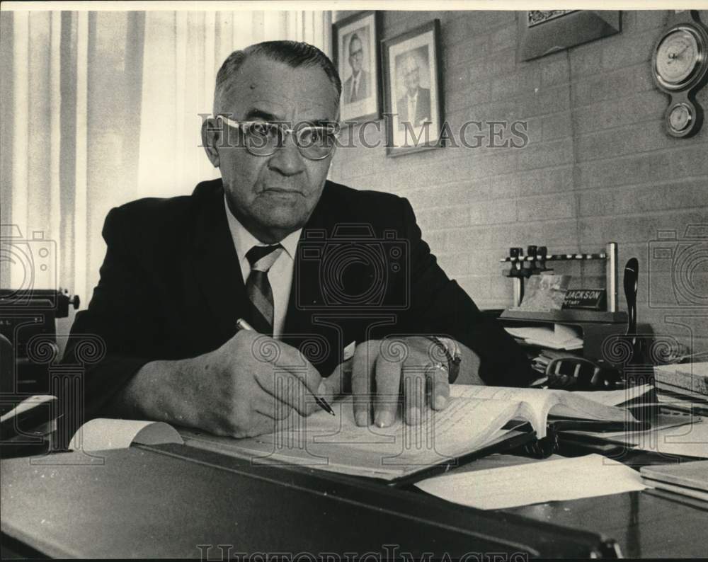 1964 City Secretary Marvin F. Jackson-Historic Images