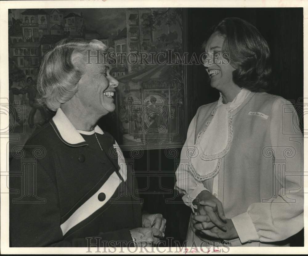 1971 Press Photo Rose Blyth Kemp, Vesta Brandt-American Women in Radio & TV-TX - Historic Images