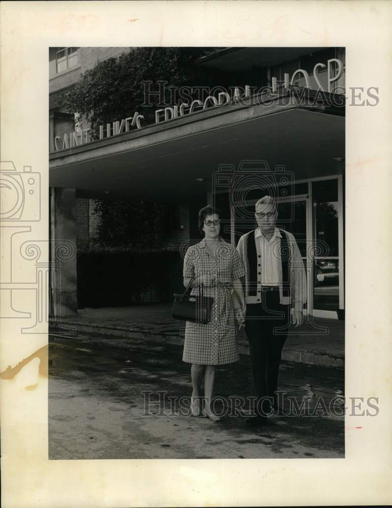 1968 Henry W. Jurgens, the seventh heart transplant patient, Houston-Historic Images