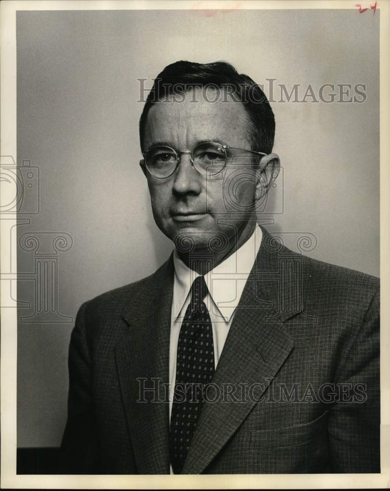 1955 Dr. W.H. Masterson, Rice Institute professor of history-Historic Images