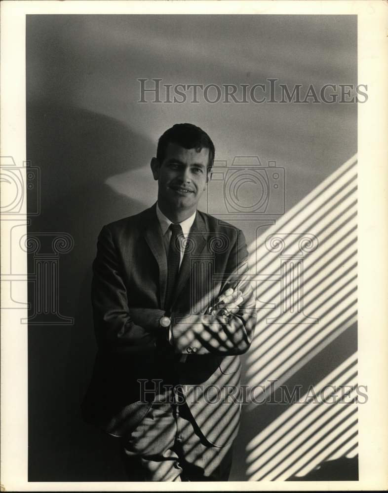 1964 Bill Lacy, Rice University's Architecture Association chairman-Historic Images