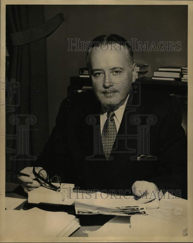 1955 Dr. Grayson Kirk, President of Columbia University-Historic Images