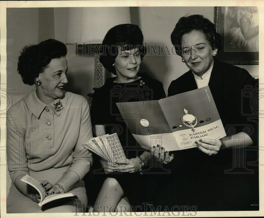 1961 Easter Seal Parade Planners-Historic Images