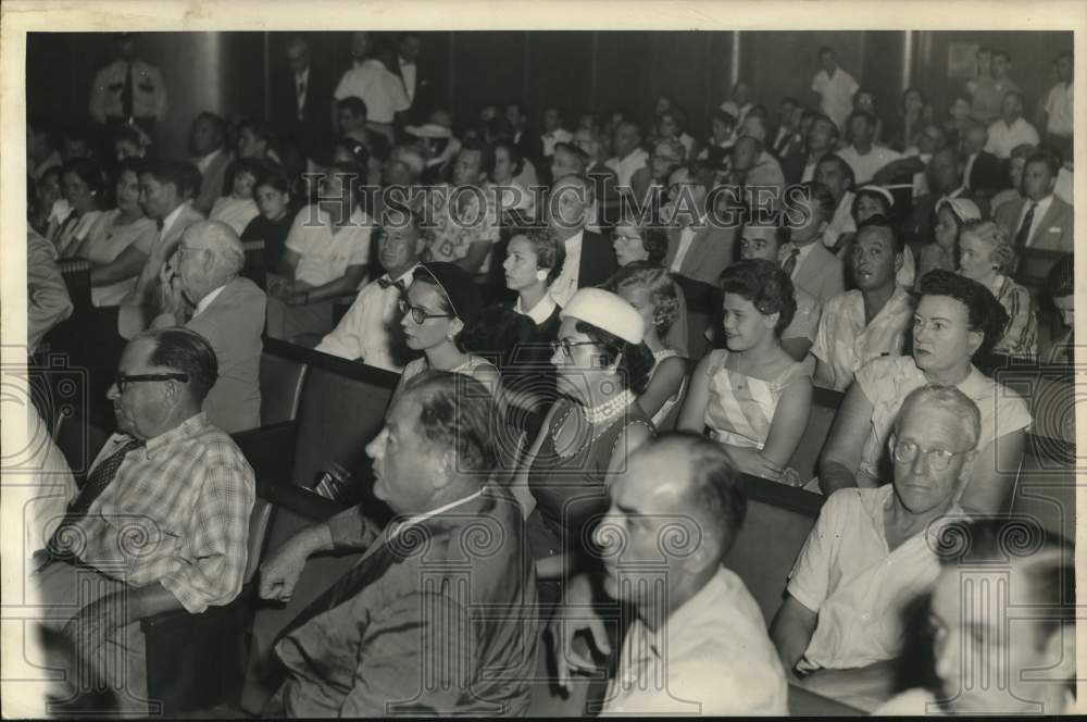 1957 Houston residents gather for a meeting.-Historic Images