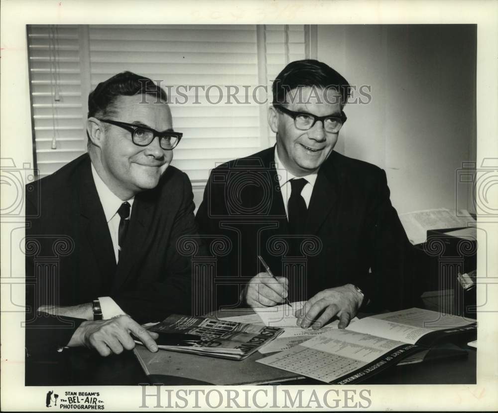 1965 H. Lewty and Marshall Wells plan Houston Trade and Travel Fair.-Historic Images