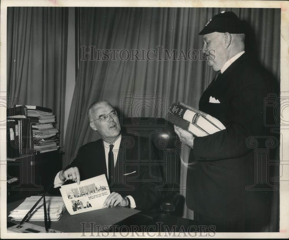 1962 Dr. James W. Laurie, president of Trinity University.-Historic Images